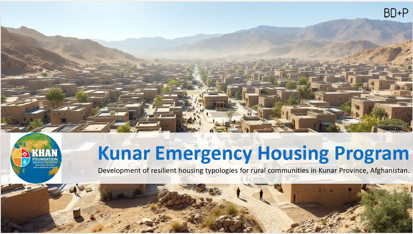 Kunar Emergency Housing Program van Khan Foundation en BD+P